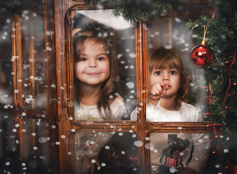 Happy Childrens, happy, childrens, celebrations, christmas, HD wallpaper