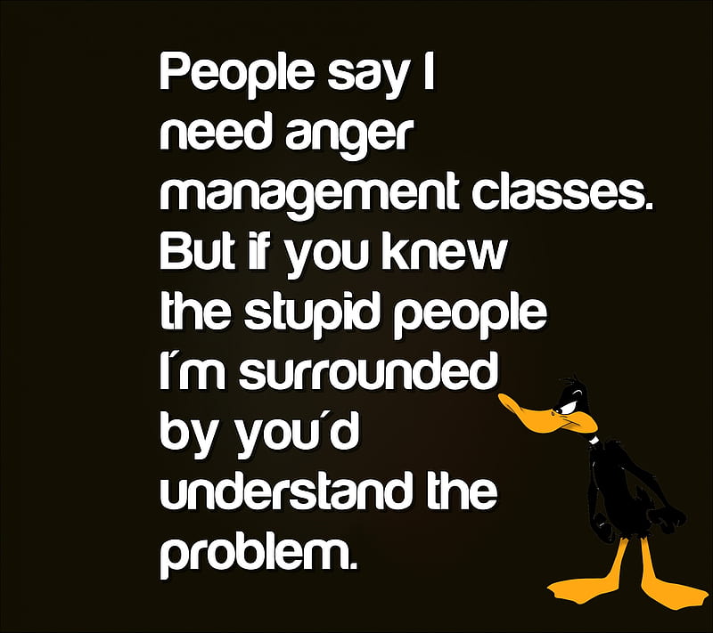 anger management, new, nice, people, problem, quote, saying, sign, HD wallpaper