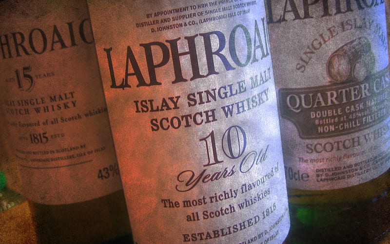 Islay Single Malt, whisky, laphroaig, malt, single, HD wallpaper
