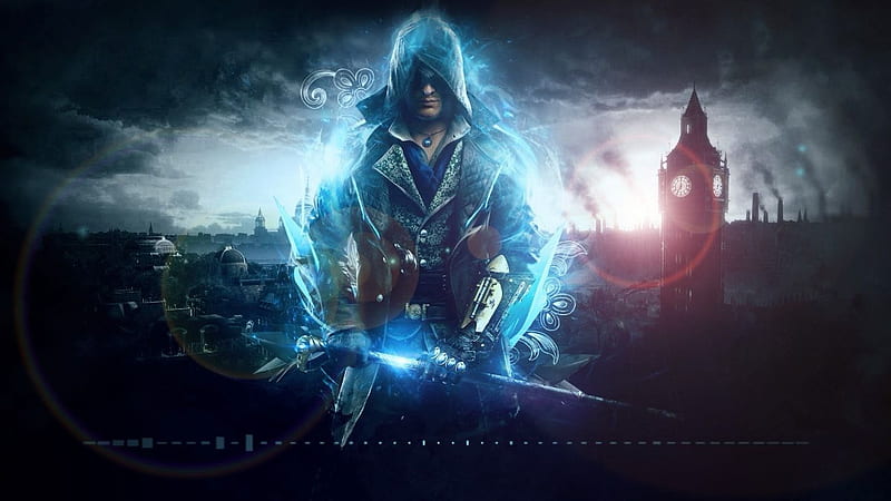 Motor azul Assassins Creed. animada, para computadora, azul, unity engine,  Fondo de pantalla HD | Peakpx