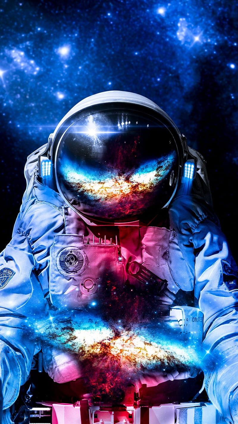 Astronaut, art, HD phone wallpaper