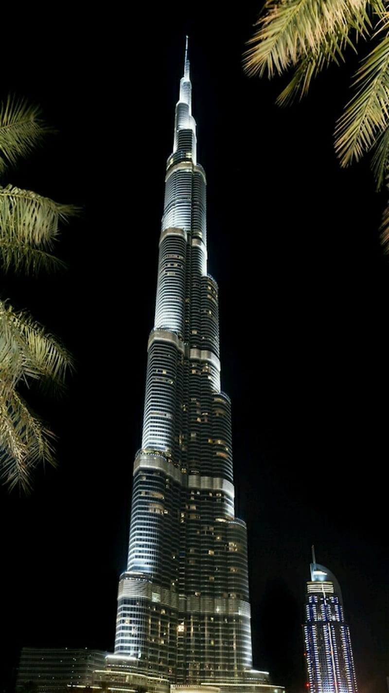 burj khalifa, dubai, high, tower, HD phone wallpaper