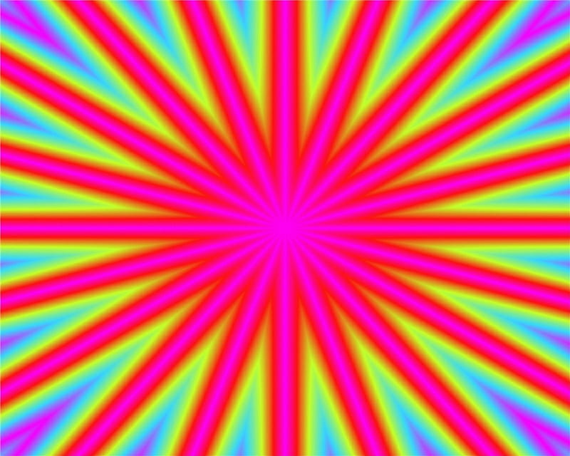 ☀ Sunny Rainbow, teaser, misslabrano, labrano, yellow, sunny, rainbow, abstract, gizzzi, green, purple, pink, mind, HD wallpaper
