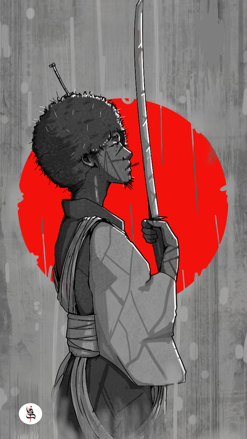 illustration, digital, men, artwork, African, kudi888, HD phone wallpaper