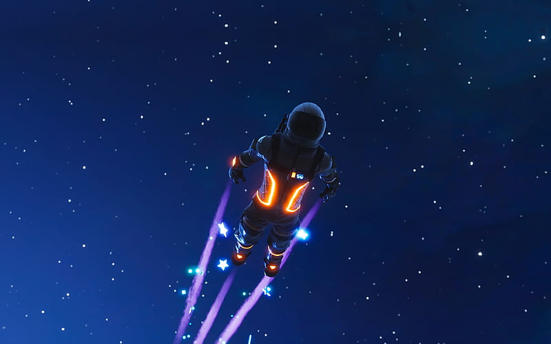 Fortnite Dark Voyager 2018 Game Poster, HD wallpaper