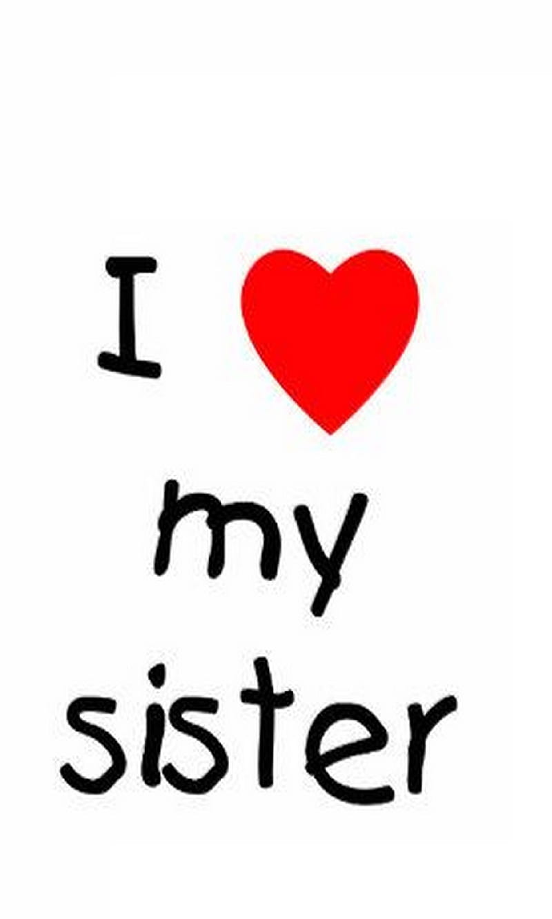 Sister, all, heart, i love, love, mom, pink, red, wife, you, HD ...