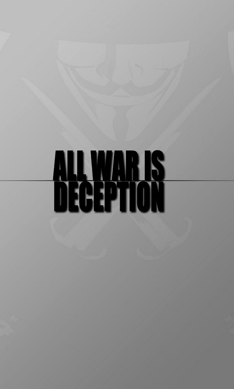 Anonymous, all war, anonymous quote, deception, v for vendetta, HD phone wallpaper