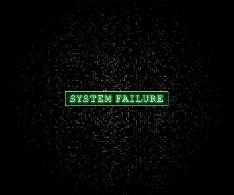 matrix system failure wallpaper
