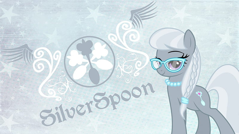Silver Spoon - MLP, My Little Pony, Friendship is Magic, Cartoon, Silver Spoon, Pony, HD wallpaper