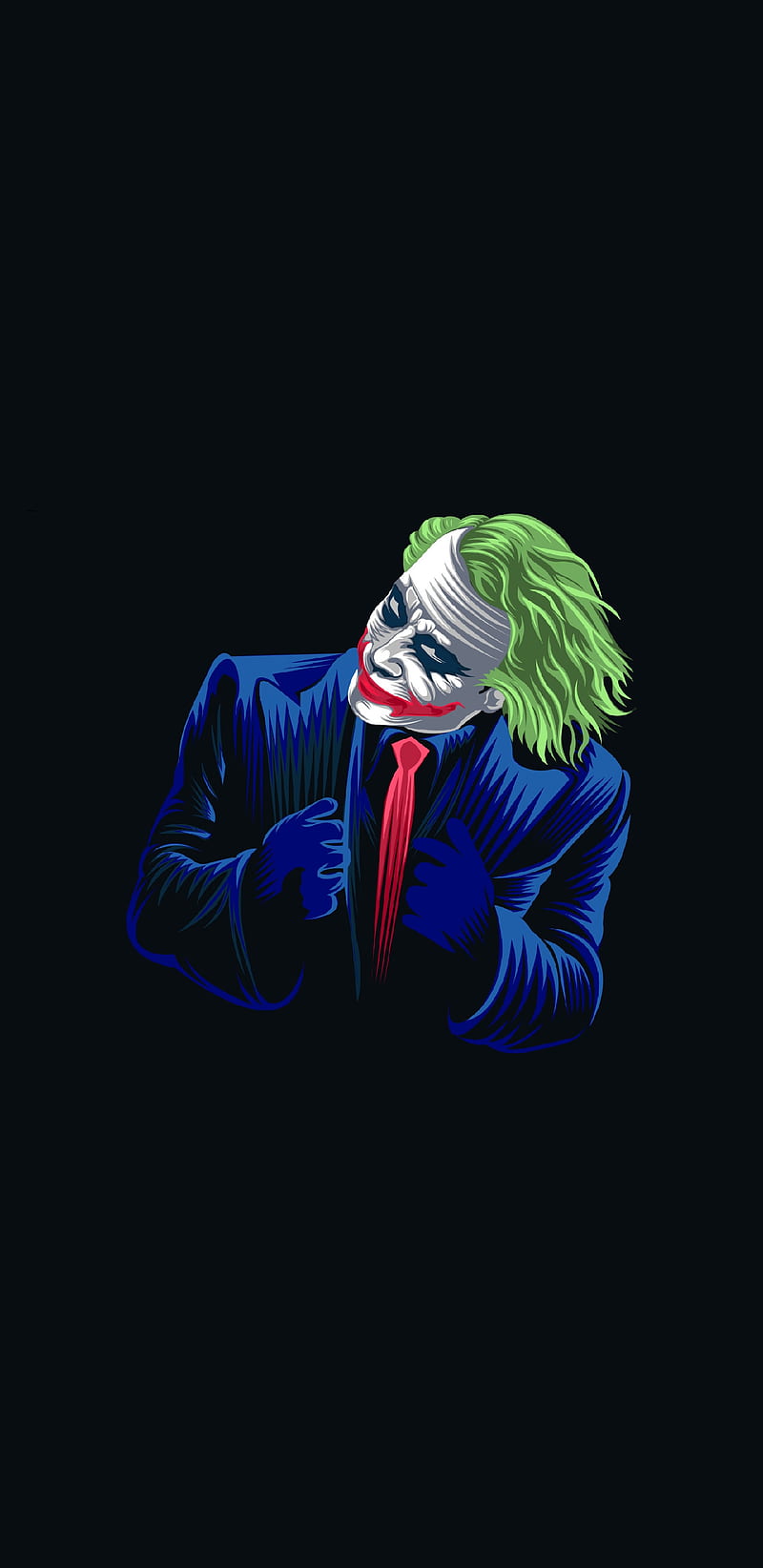 Joker Minimalistic, joker, HD phone wallpaper | Peakpx