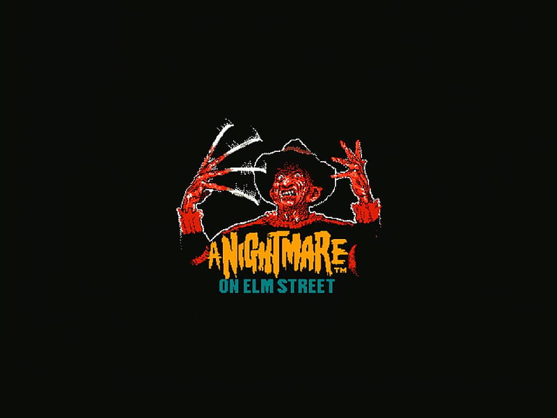 Nightmare On Elm Street, retro, nintendo, game, freddy, old, HD wallpaper