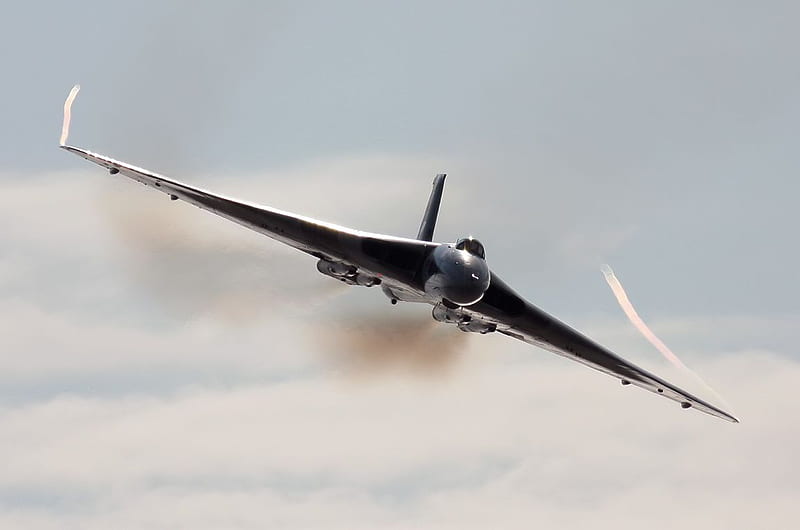 Avro Vulcan, royal air force, delta wing, british, HD wallpaper