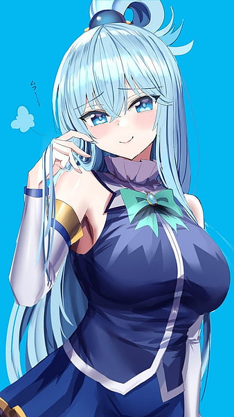 aqua (kono subarashii sekai ni shukufuku wo!) drawn by inora