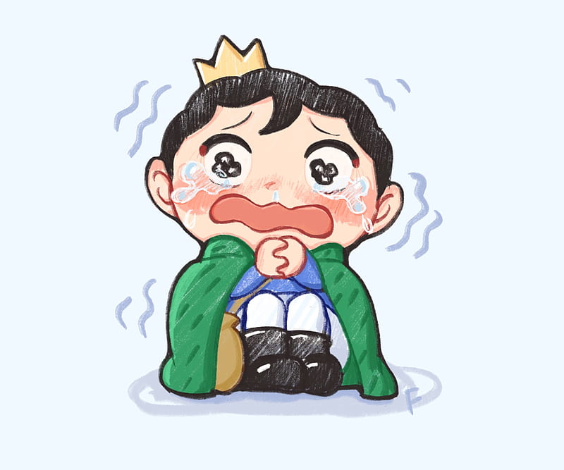 Cute Bojji Profile Cartoon Manga Ranking of Kings Printed 