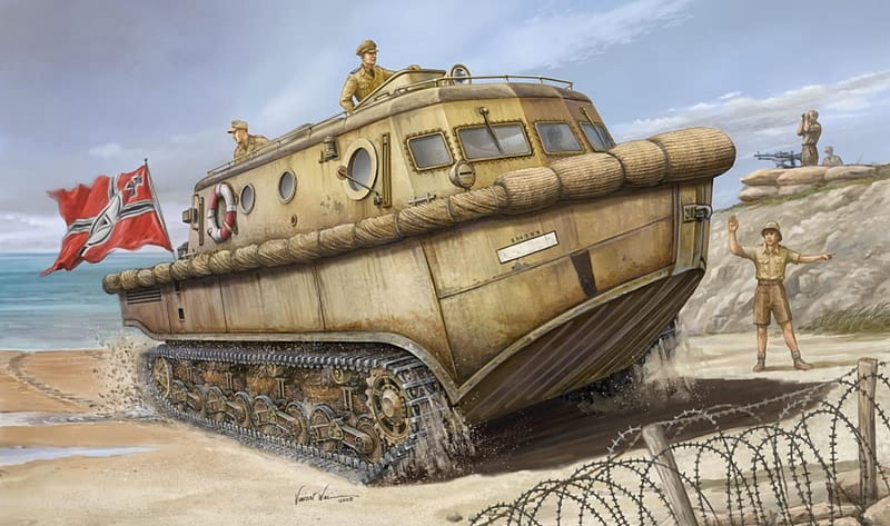 PZKFV, german, tanc, truck, ww2, HD wallpaper