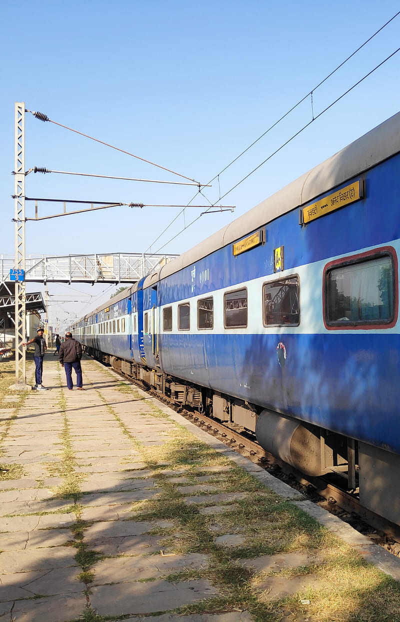 Indian Railway, rail, rider avinash, train, HD phone wallpaper