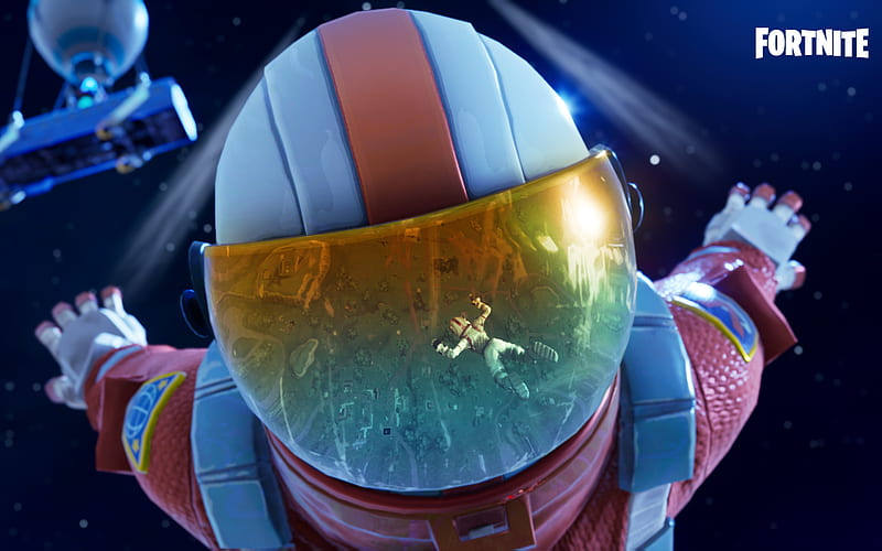 Astronaut, Fortnite Battle Royale, 2018 games, Season 3, Fortnite, HD wallpaper