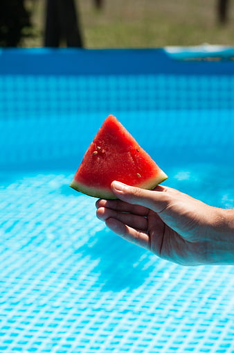 Watermelon, fruit, hand, girl, HD phone wallpaper | Peakpx