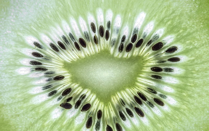 Kiwi, fruit, green, food, texture, HD wallpaper