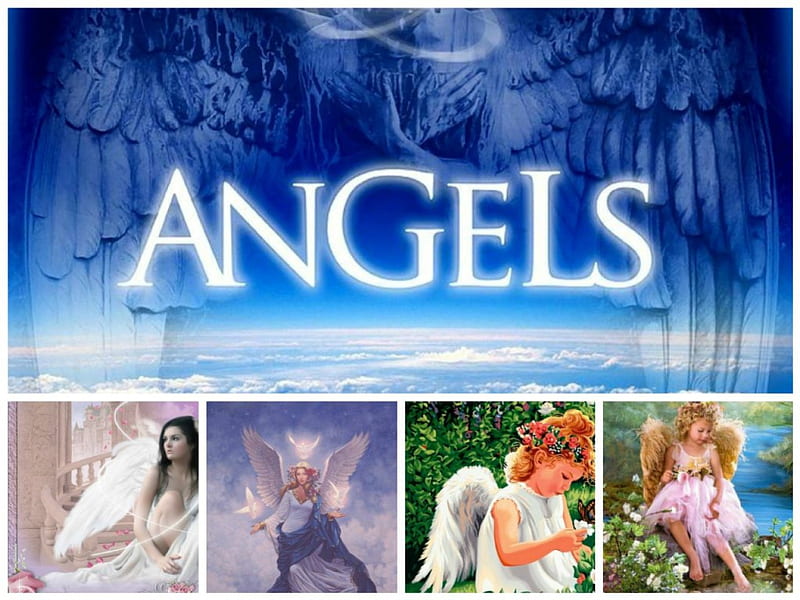 Angel Collage 2, Angels, art, fantasy, collage, HD wallpaper | Peakpx