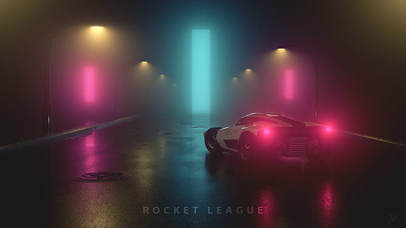 Rocket League Fanart, rocket-league, games, carros, artist, artwork, digital-art, artstation, 3d, HD wallpaper