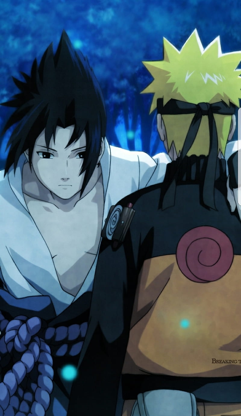 Naruto v Sasuke, friends, naruto, sasuke, HD phone wallpaper