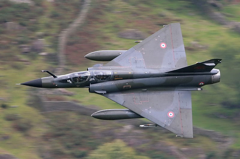 Dassault Mirage 2000, french air force, jet fighter, mirage 2000, dassault mirage, HD wallpaper