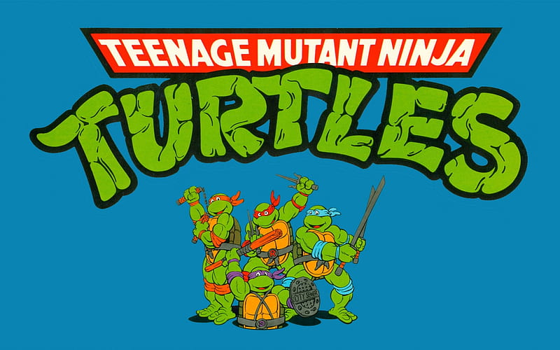 Teenage Mutant Ninja Turtles, CARTOON, NINJAS, TURTLES, TMNT, HD wallpaper