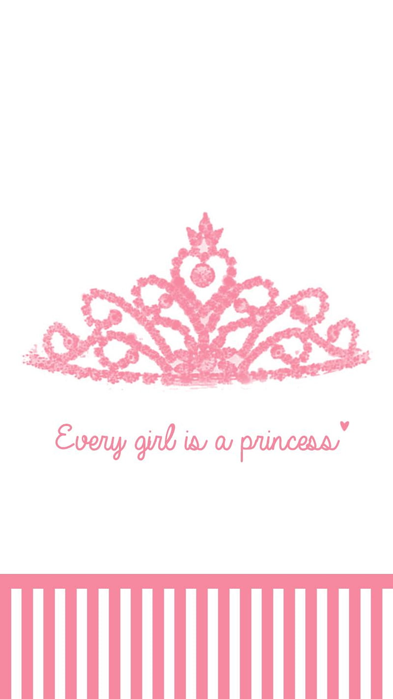 Every girl, every, girl, pink, princess, HD phone wallpaper | Peakpx