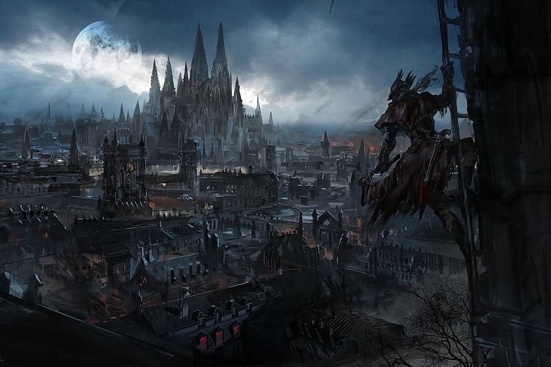 Fantasy, City, Video Game, Bloodborne, HD wallpaper | Peakpx