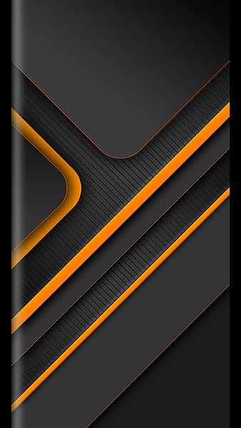HD wallpaper Abstract Pattern Black Orange Design  Wallpaper Flare