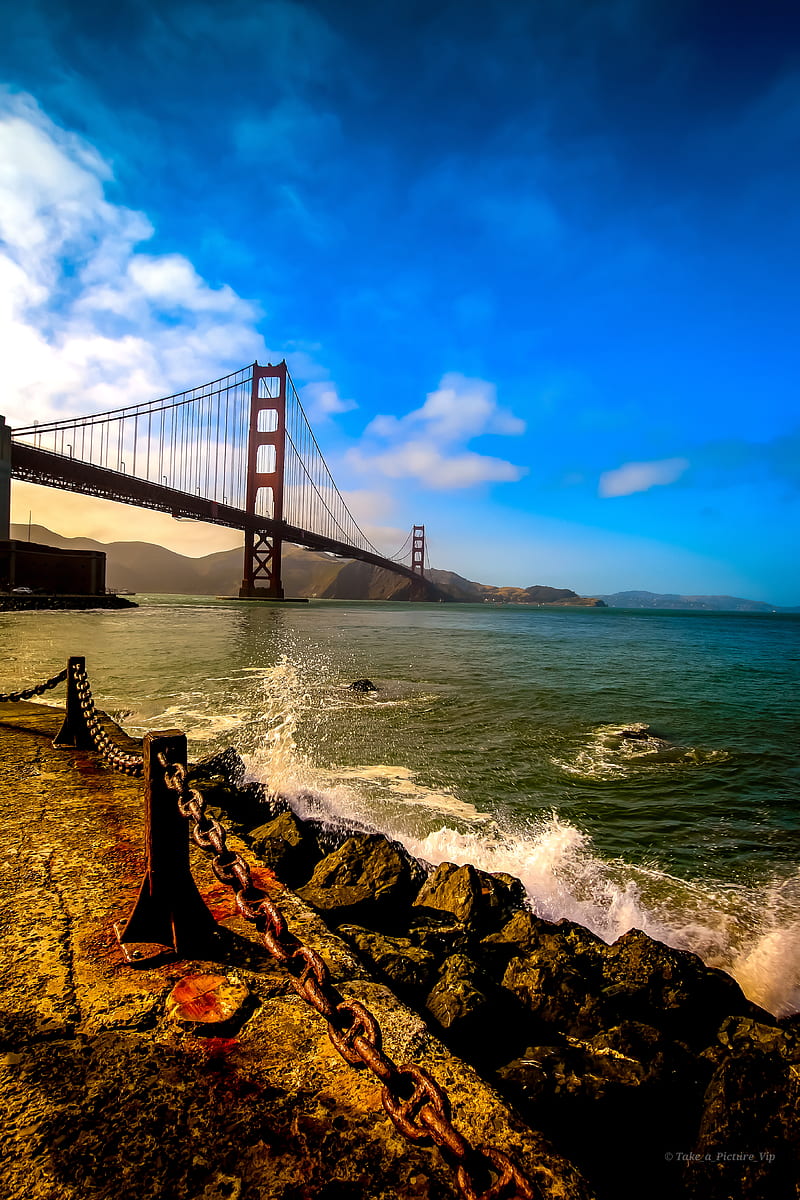 Golden Gate Bridge , bayarea, bridges, oakland, sanfrancisco, HD phone wallpaper