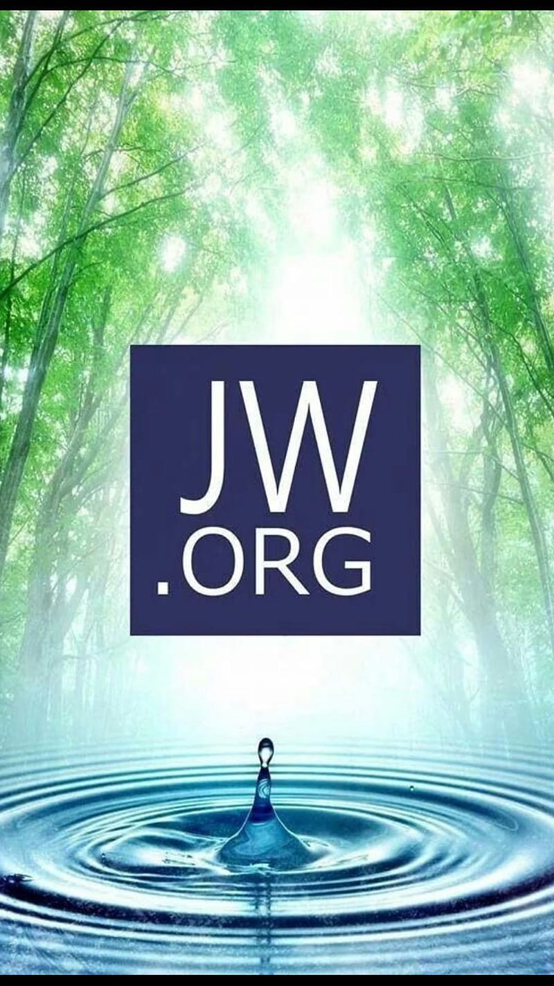 JW , drop water jw, HD phone wallpaper