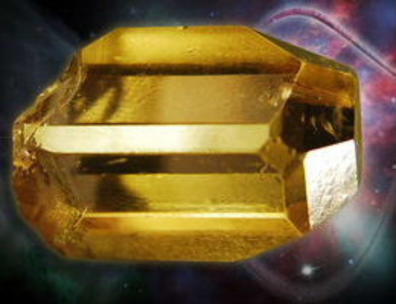 Golden Topaz, stone, gem, golden, crystal, topaz, HD wallpaper