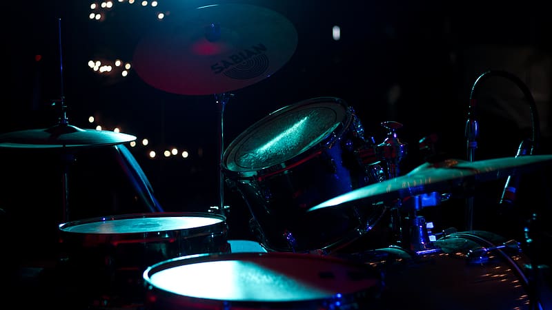 Music, Yamaha, Concert, Drums, Drum Set, Percussion, Sabian, Snare, Cymbal, HD wallpaper