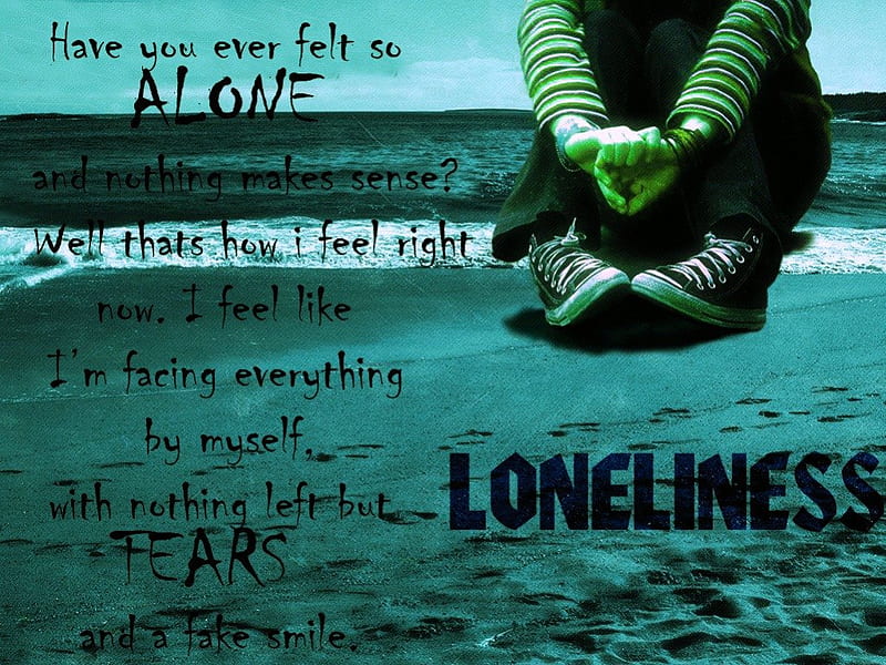 Loneliness, child, sadness, lonliness, feelings, HD wallpaper