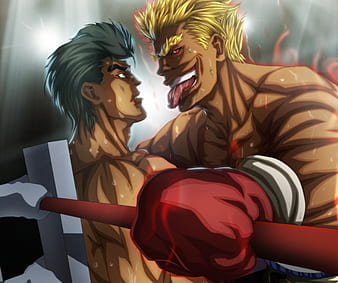 Wallpaper 35x20 hajime no ippo red and white