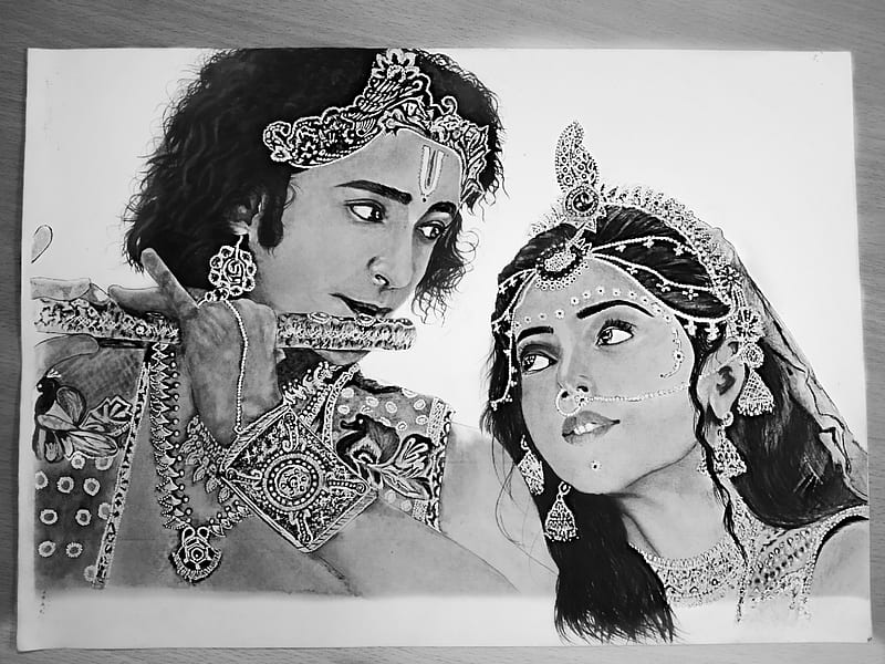 Krishna drawing on Pinterest