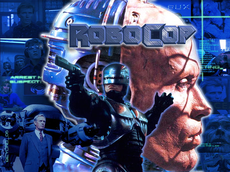 robocop, peter weller, all cop, part machine, part man, HD wallpaper