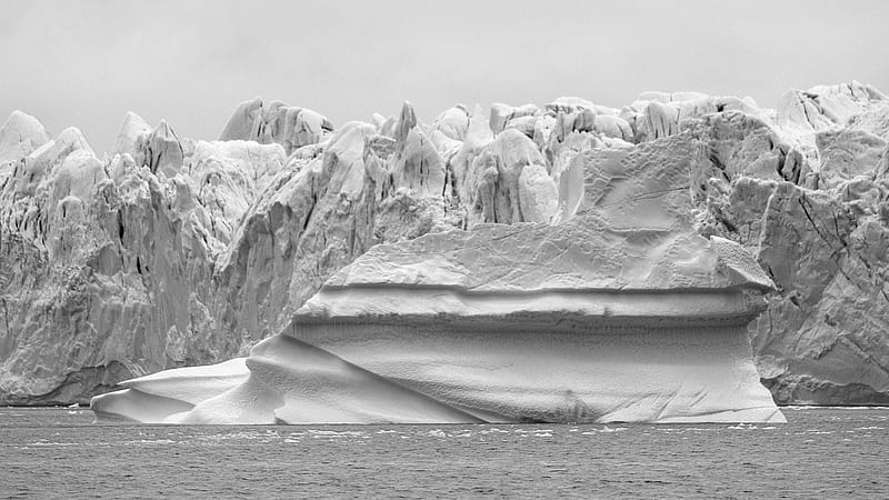iceberg, ice, arctic, winter, HD wallpaper