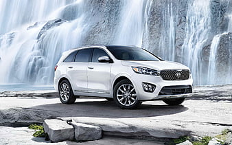 Kia Sorento, 2018 cars, crossovers, new Sorento, korean cars, Kia, HD wallpaper