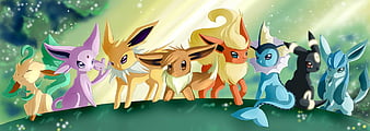 Formas De Eevee Umbreon Flareon Leafeon Vaporeon Espeon Eevee Jolteon Fondo De Pantalla Hd Peakpx