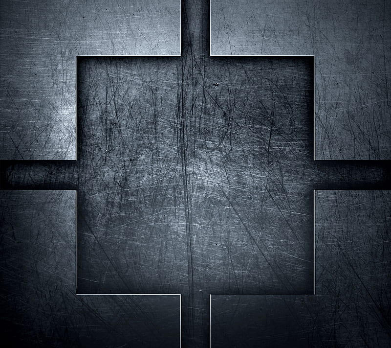 Metal Surface, dark, gray, gris, scratch, simple, square, steel, HD wallpaper