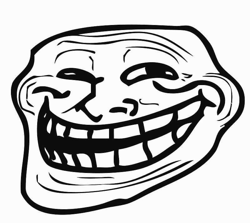 Troll Face, laugh, meme, HD wallpaper