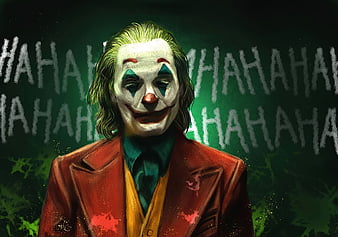 Joker, 2019, characters mask, movie, suit, HD phone wallpaper | Peakpx
