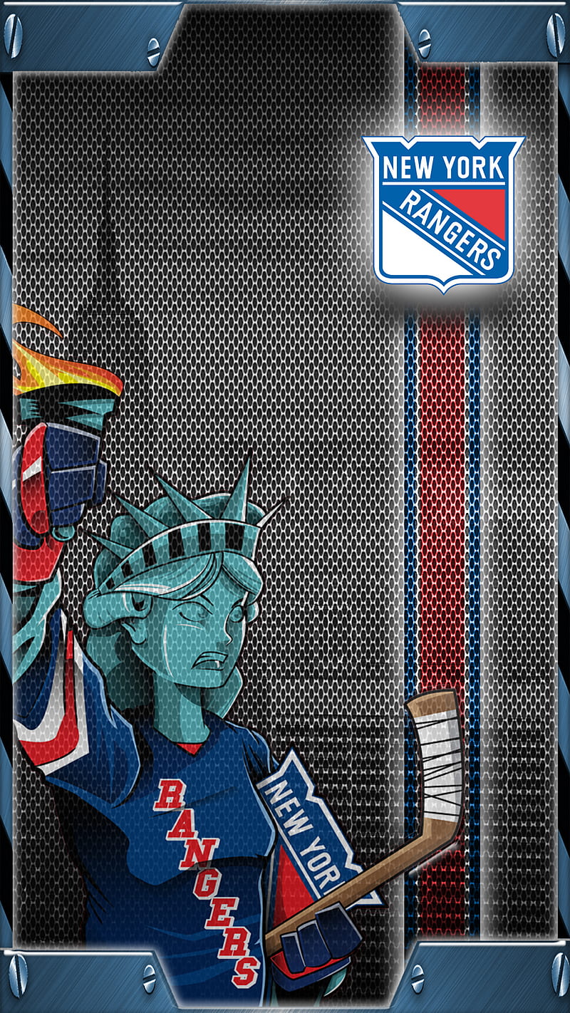 New York Rangers, hockey, nhl, HD phone wallpaper