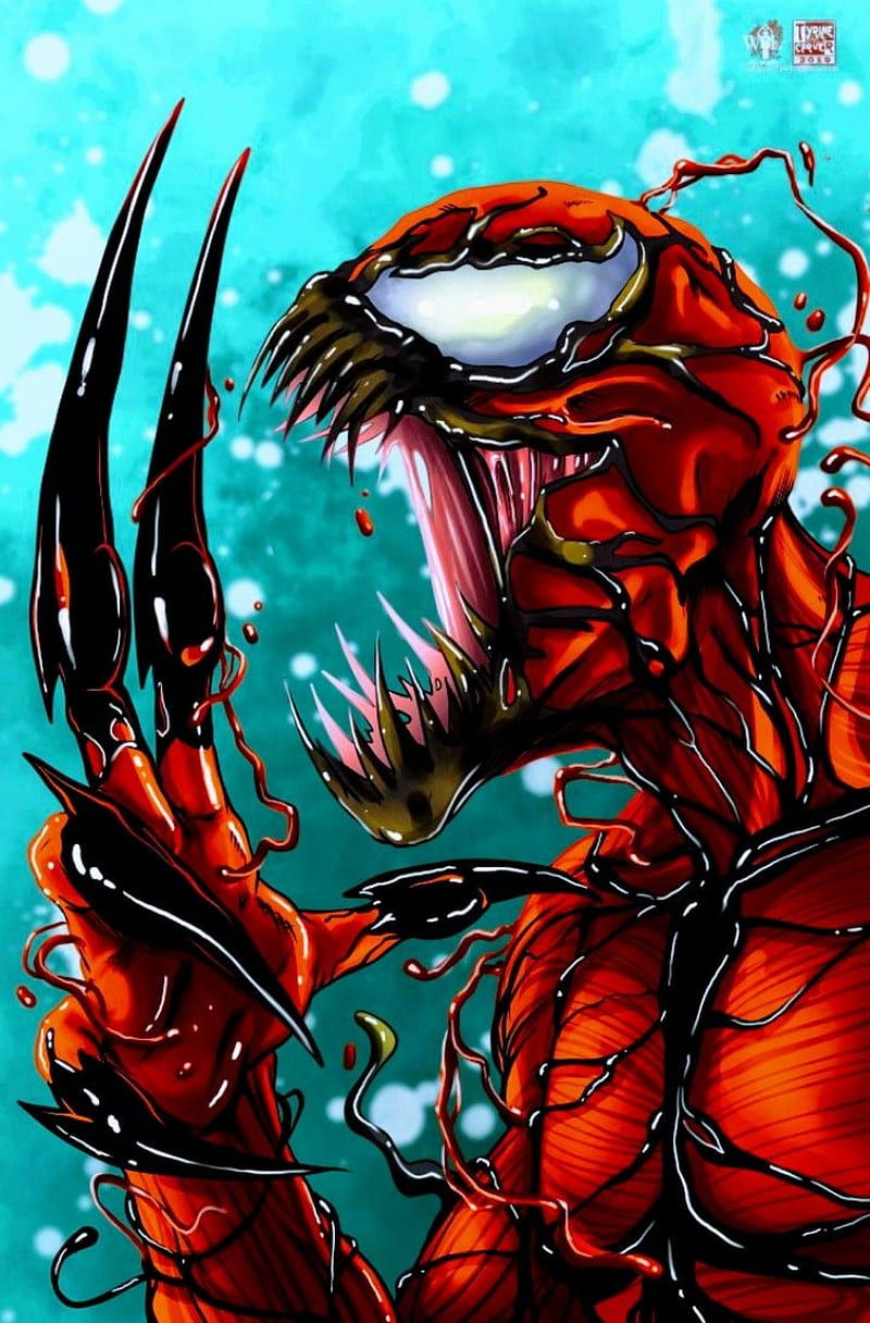 HD carnage red venom wallpapers