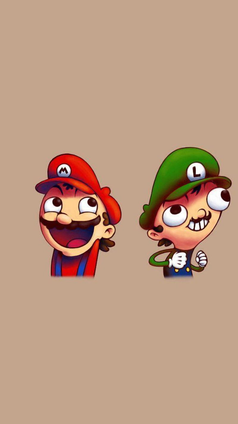 funny mario and luigi