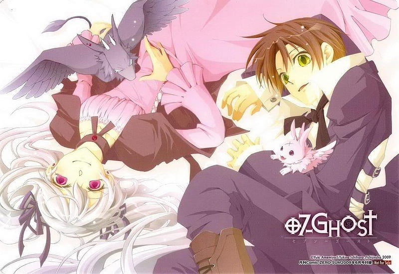 07-ghost Couple, mikage, anime, friendship, teito, 07-ghost, HD wallpaper