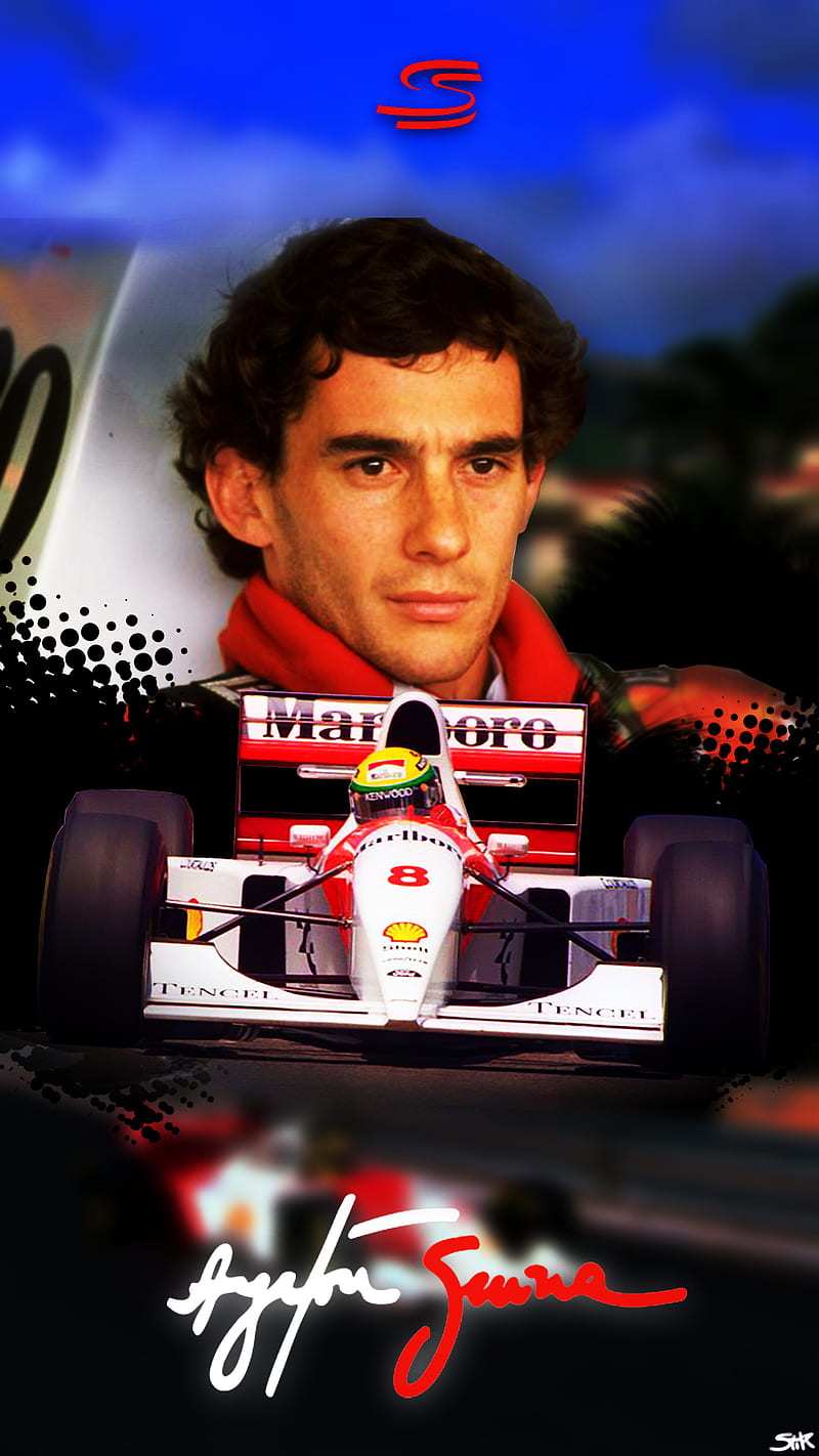 Ayrton Senna F1, ayrton senna, bull, car, formule, gold, motors, racing, red, theme, HD phone wallpaper